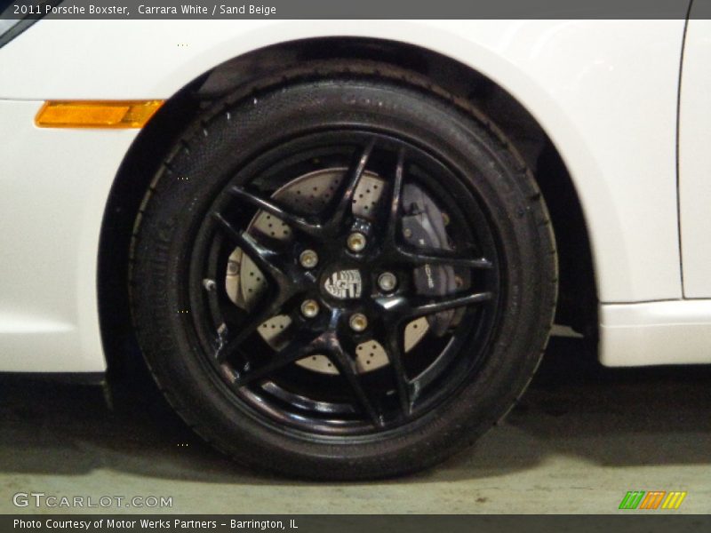 Carrara White / Sand Beige 2011 Porsche Boxster