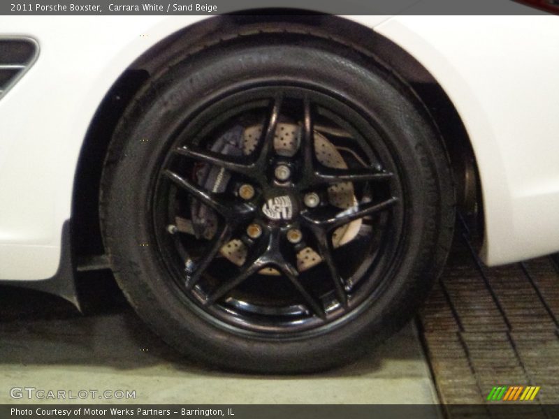 Carrara White / Sand Beige 2011 Porsche Boxster