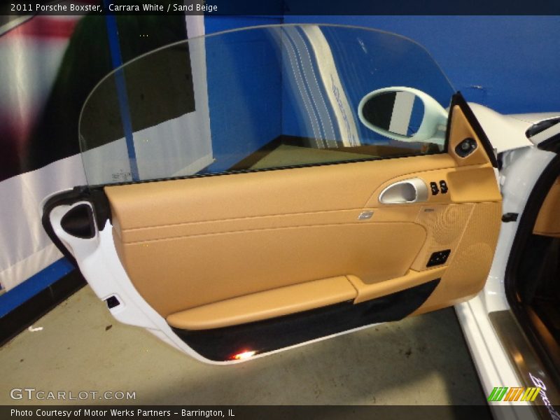 Carrara White / Sand Beige 2011 Porsche Boxster