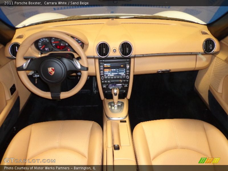 Carrara White / Sand Beige 2011 Porsche Boxster