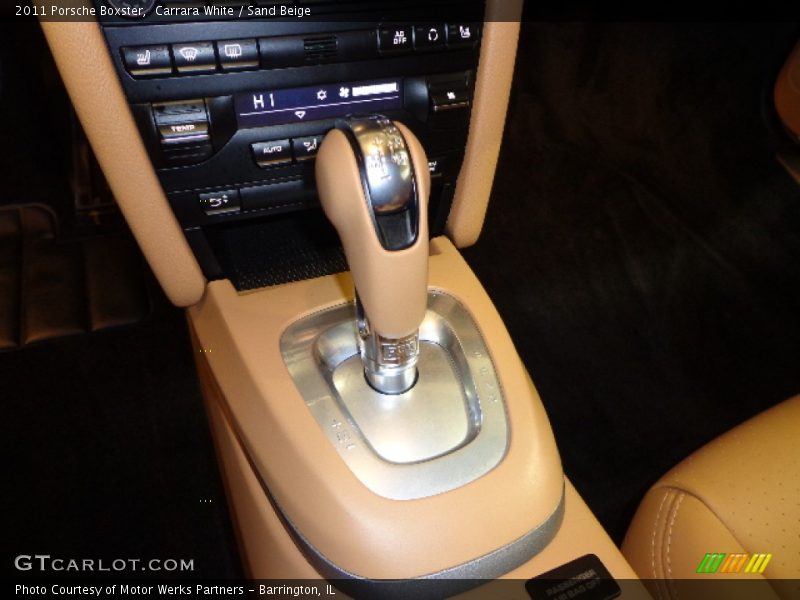 Carrara White / Sand Beige 2011 Porsche Boxster