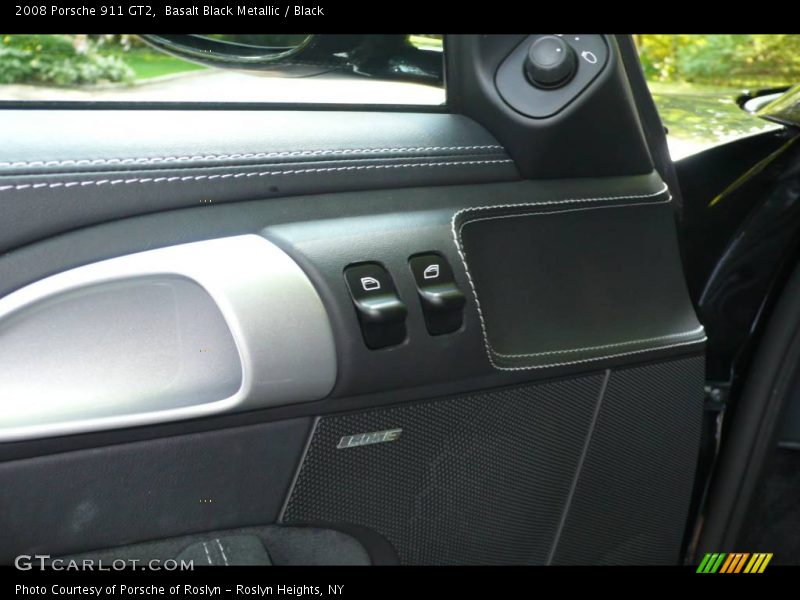 Basalt Black Metallic / Black 2008 Porsche 911 GT2