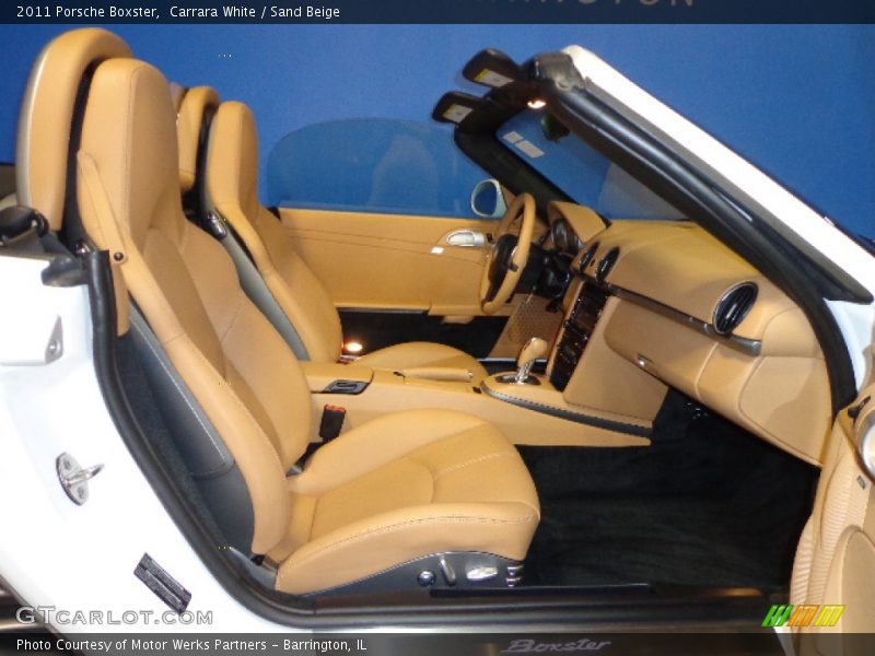 Carrara White / Sand Beige 2011 Porsche Boxster