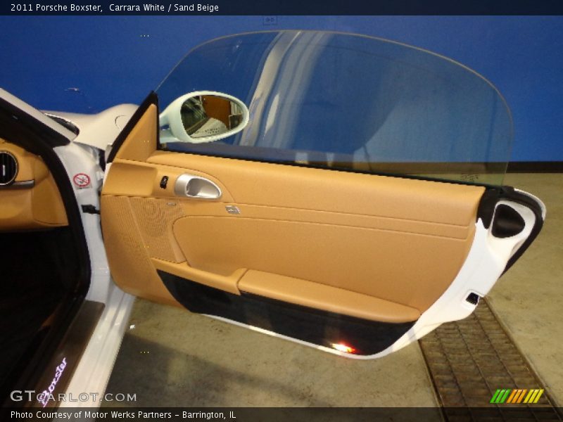 Carrara White / Sand Beige 2011 Porsche Boxster