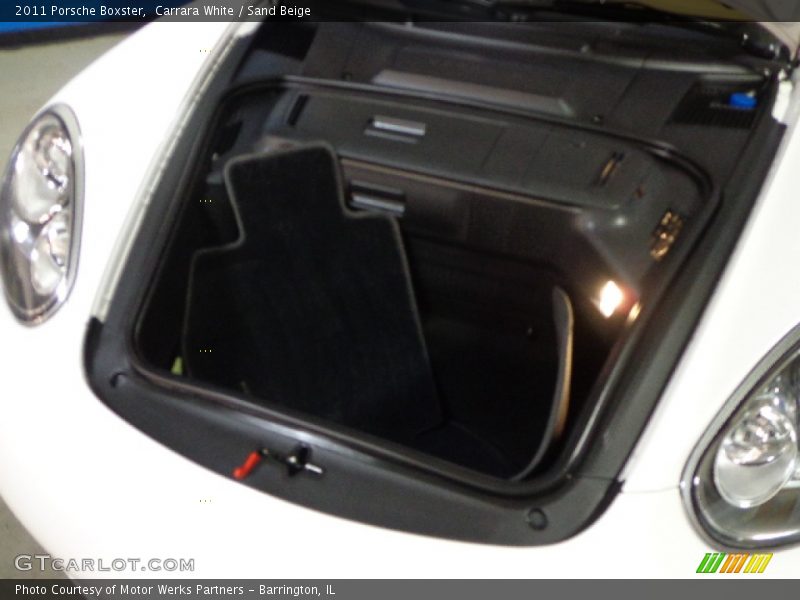 Carrara White / Sand Beige 2011 Porsche Boxster
