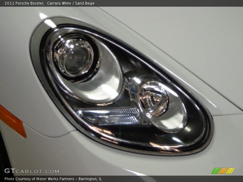 Carrara White / Sand Beige 2011 Porsche Boxster