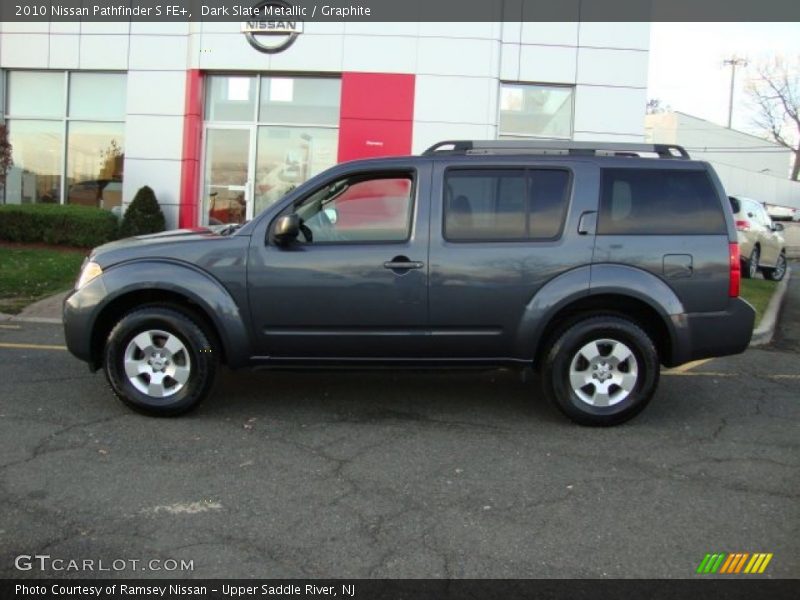 Dark Slate Metallic / Graphite 2010 Nissan Pathfinder S FE+