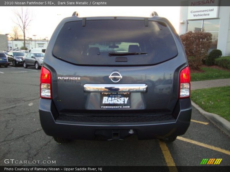 Dark Slate Metallic / Graphite 2010 Nissan Pathfinder S FE+