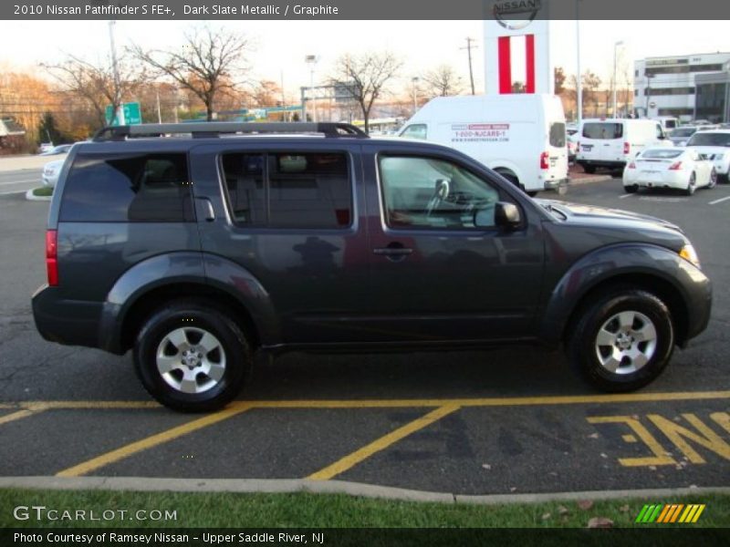 Dark Slate Metallic / Graphite 2010 Nissan Pathfinder S FE+