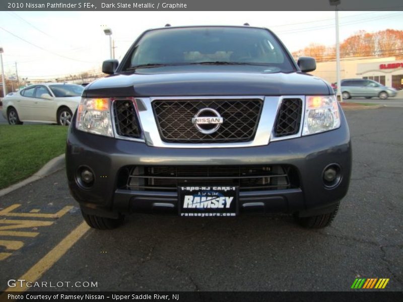 Dark Slate Metallic / Graphite 2010 Nissan Pathfinder S FE+