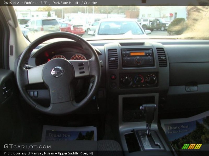 Dark Slate Metallic / Graphite 2010 Nissan Pathfinder S FE+