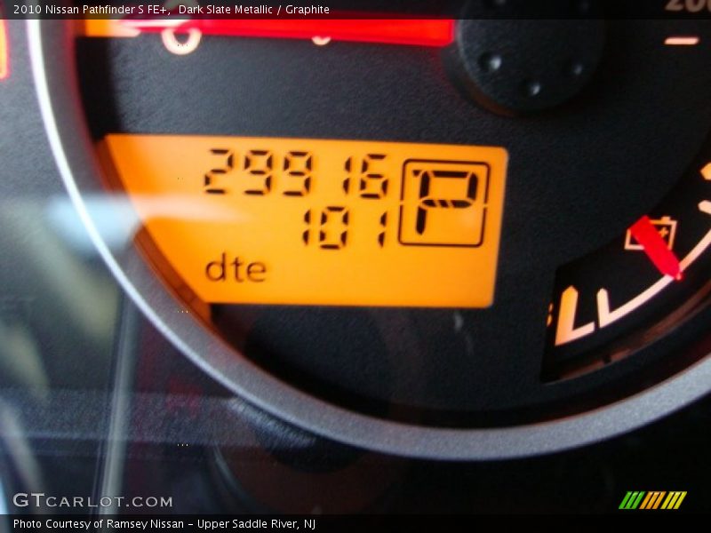 Dark Slate Metallic / Graphite 2010 Nissan Pathfinder S FE+