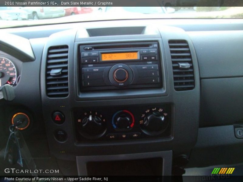 Dark Slate Metallic / Graphite 2010 Nissan Pathfinder S FE+