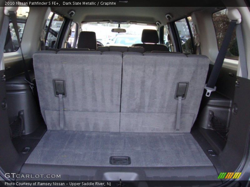 Dark Slate Metallic / Graphite 2010 Nissan Pathfinder S FE+