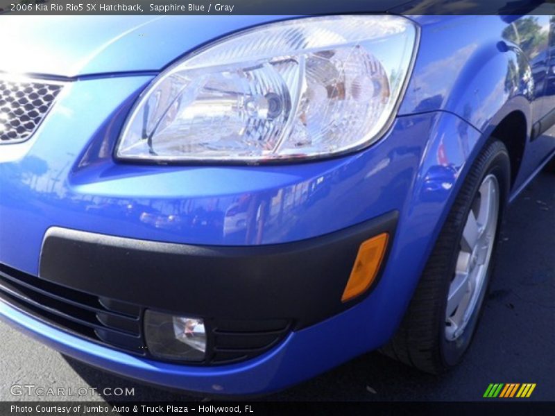Sapphire Blue / Gray 2006 Kia Rio Rio5 SX Hatchback