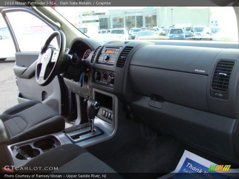 Dark Slate Metallic / Graphite 2010 Nissan Pathfinder S FE+