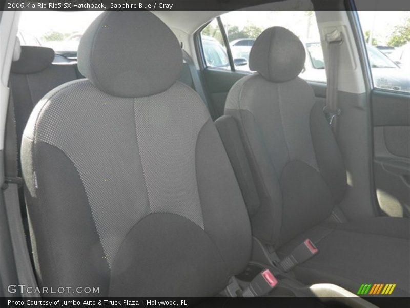 Sapphire Blue / Gray 2006 Kia Rio Rio5 SX Hatchback