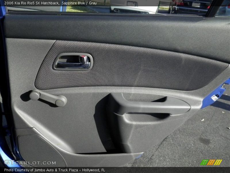 Sapphire Blue / Gray 2006 Kia Rio Rio5 SX Hatchback