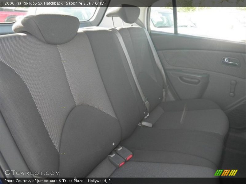 Sapphire Blue / Gray 2006 Kia Rio Rio5 SX Hatchback