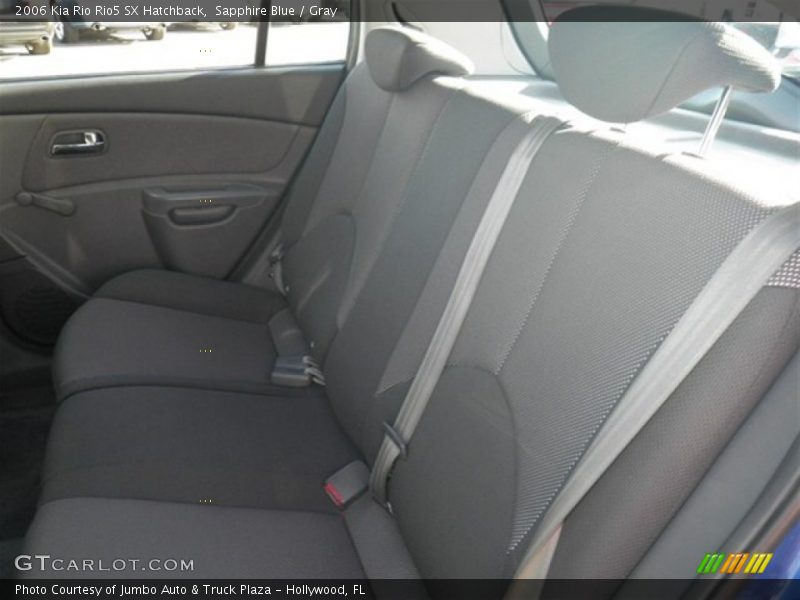 Sapphire Blue / Gray 2006 Kia Rio Rio5 SX Hatchback