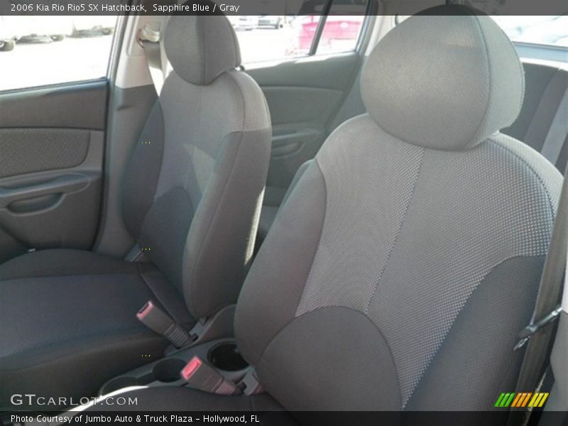 Sapphire Blue / Gray 2006 Kia Rio Rio5 SX Hatchback