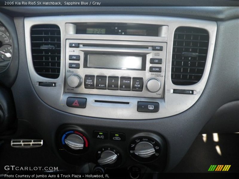 Sapphire Blue / Gray 2006 Kia Rio Rio5 SX Hatchback
