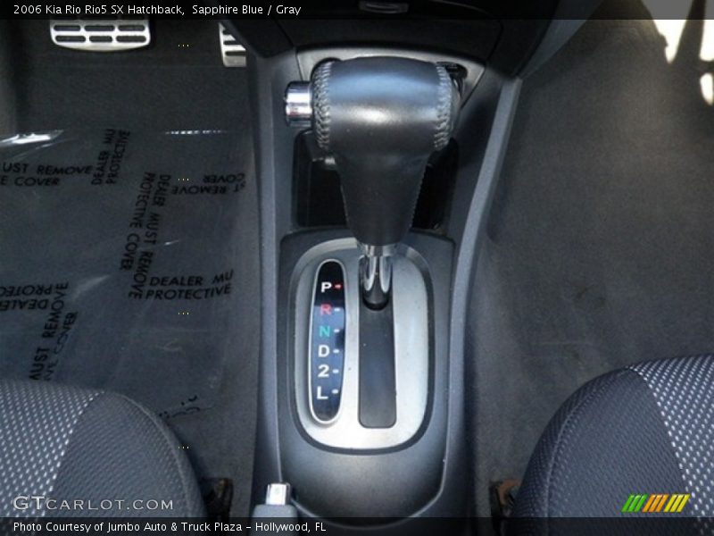 Sapphire Blue / Gray 2006 Kia Rio Rio5 SX Hatchback