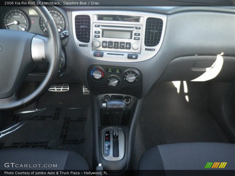 Sapphire Blue / Gray 2006 Kia Rio Rio5 SX Hatchback