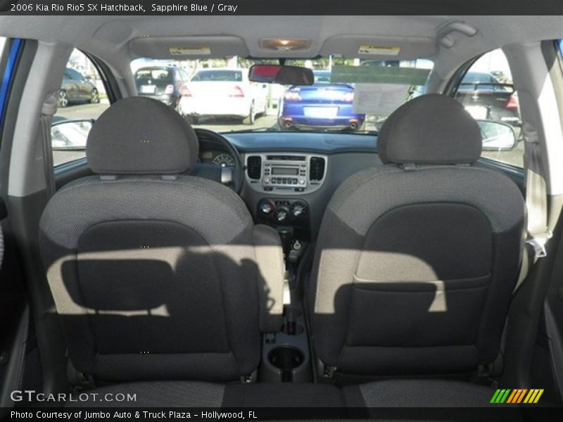 Sapphire Blue / Gray 2006 Kia Rio Rio5 SX Hatchback