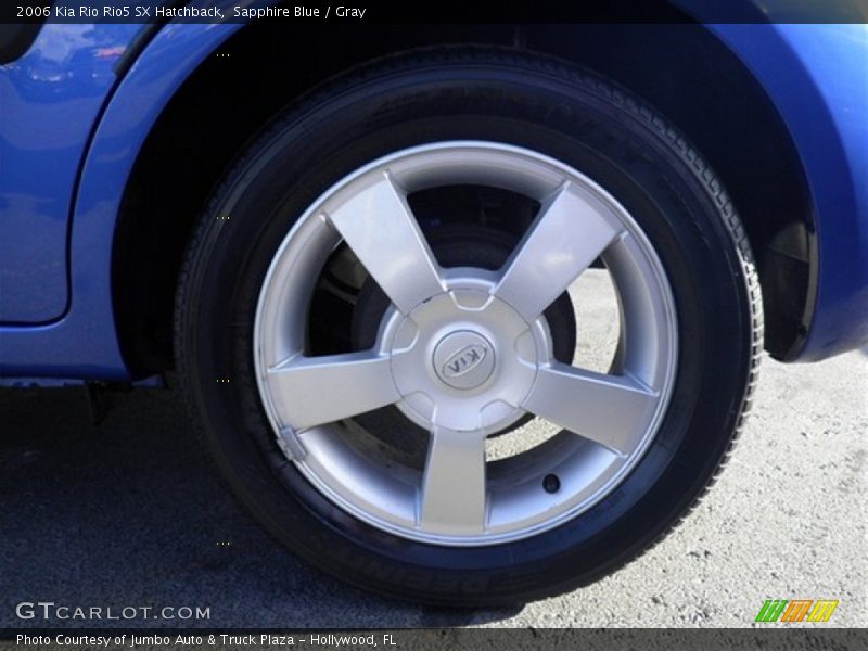 Sapphire Blue / Gray 2006 Kia Rio Rio5 SX Hatchback