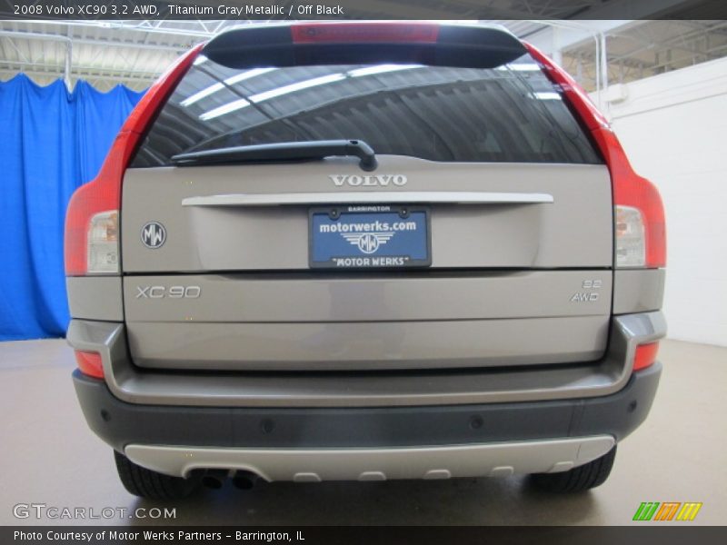 Titanium Gray Metallic / Off Black 2008 Volvo XC90 3.2 AWD