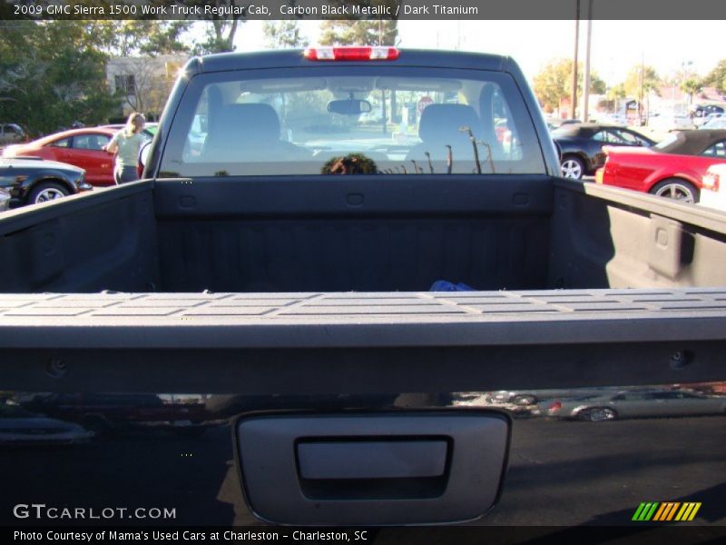 Carbon Black Metallic / Dark Titanium 2009 GMC Sierra 1500 Work Truck Regular Cab