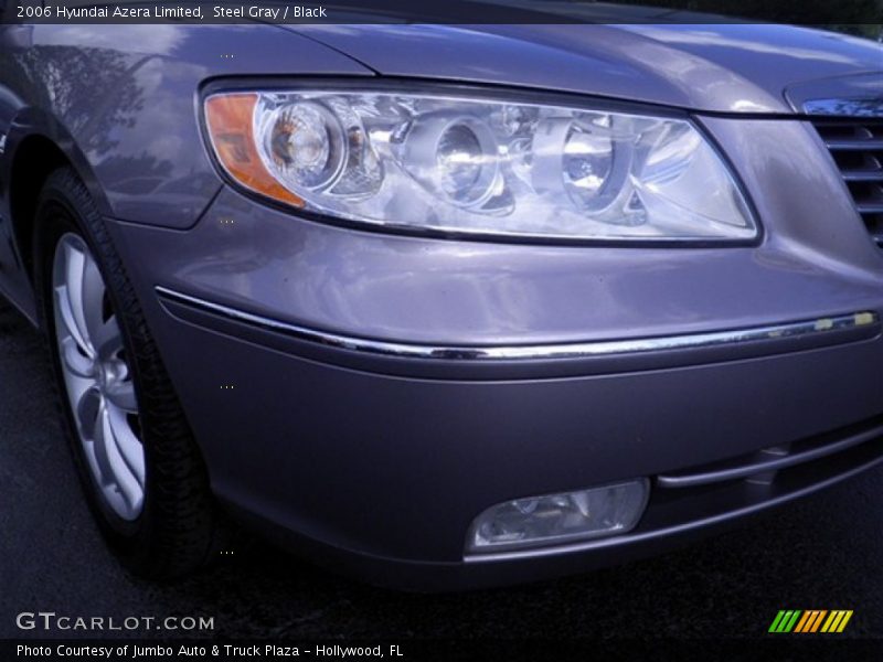 Steel Gray / Black 2006 Hyundai Azera Limited