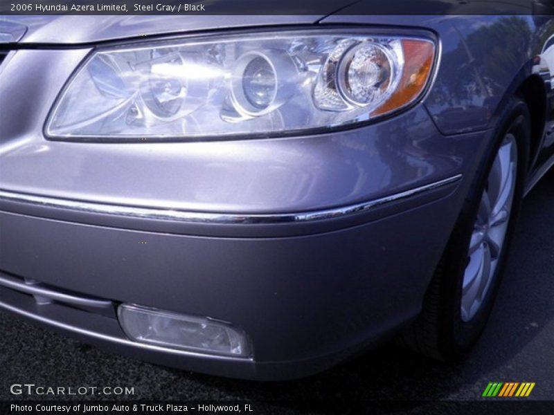 Steel Gray / Black 2006 Hyundai Azera Limited