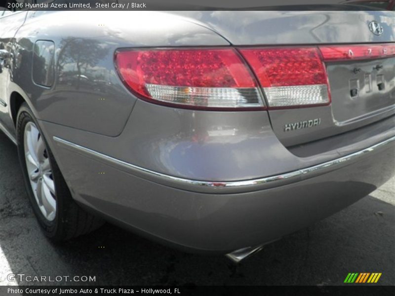 Steel Gray / Black 2006 Hyundai Azera Limited
