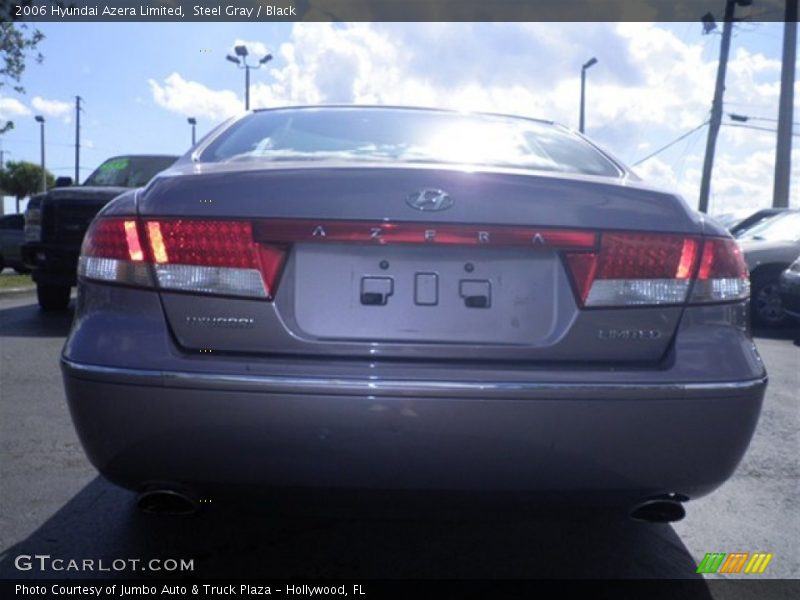 Steel Gray / Black 2006 Hyundai Azera Limited