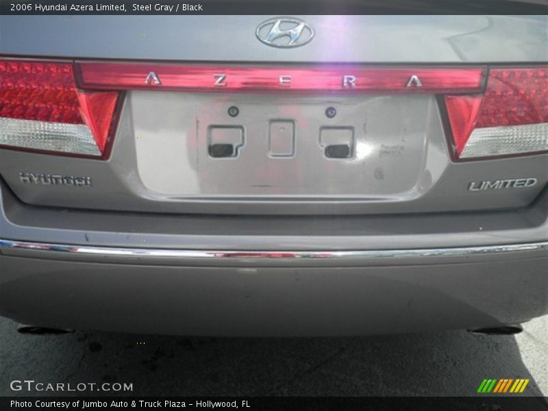Steel Gray / Black 2006 Hyundai Azera Limited