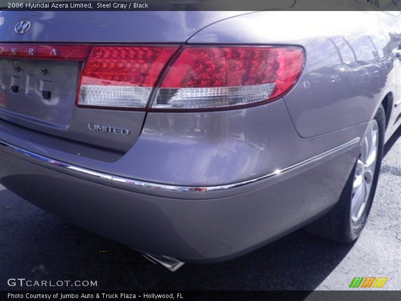Steel Gray / Black 2006 Hyundai Azera Limited