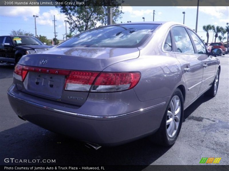 Steel Gray / Black 2006 Hyundai Azera Limited