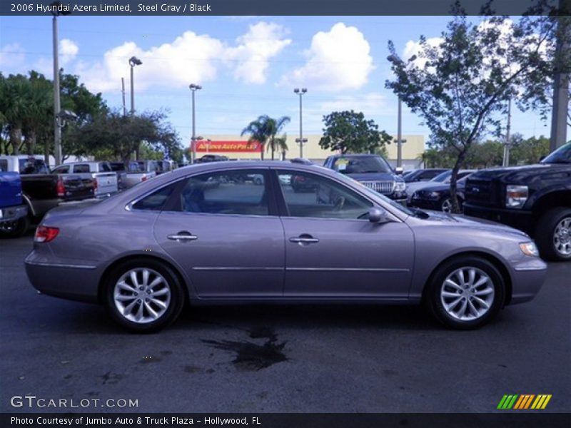 Steel Gray / Black 2006 Hyundai Azera Limited