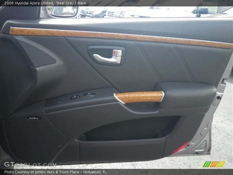 Steel Gray / Black 2006 Hyundai Azera Limited