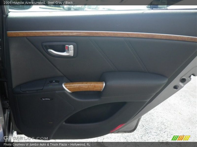 Steel Gray / Black 2006 Hyundai Azera Limited
