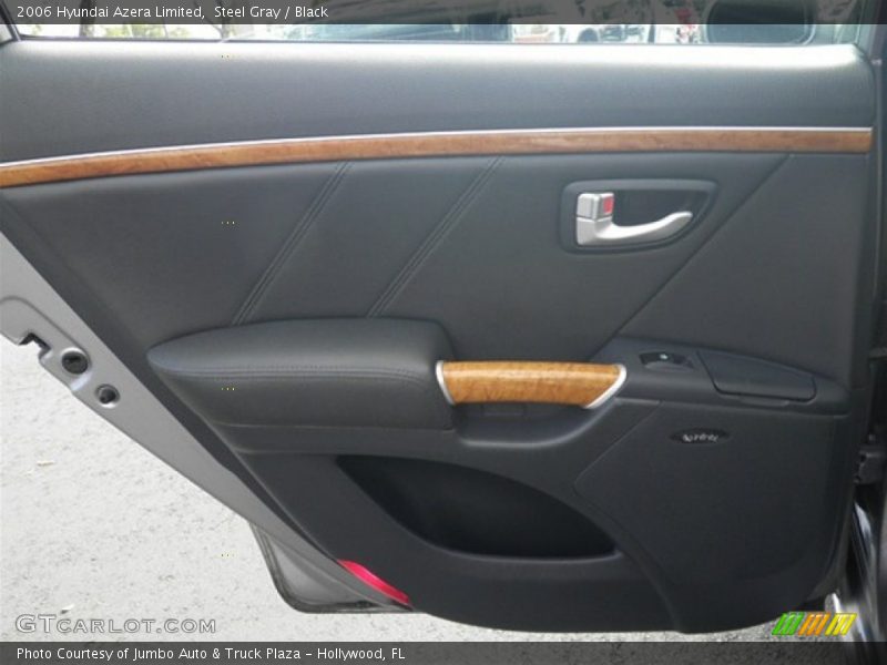 Steel Gray / Black 2006 Hyundai Azera Limited