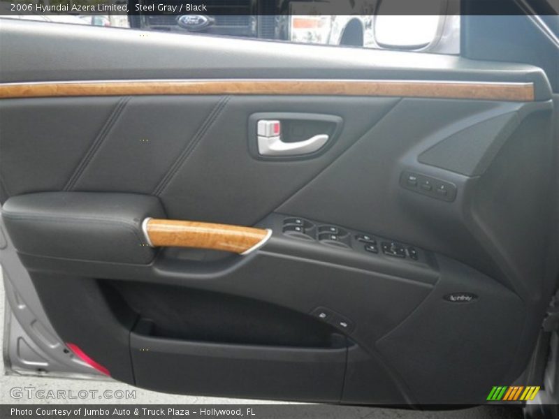 Steel Gray / Black 2006 Hyundai Azera Limited