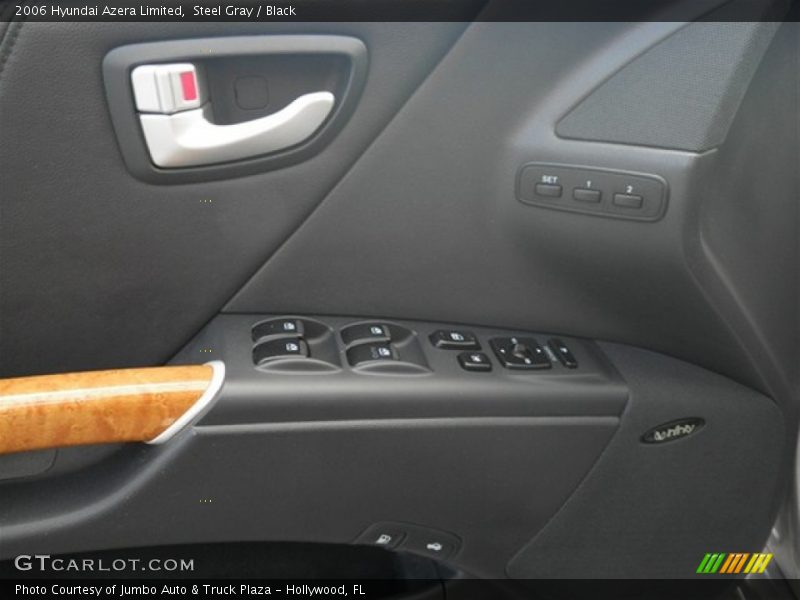 Steel Gray / Black 2006 Hyundai Azera Limited