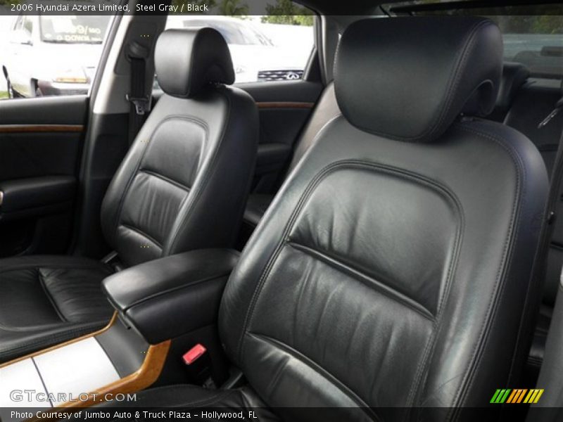 Steel Gray / Black 2006 Hyundai Azera Limited