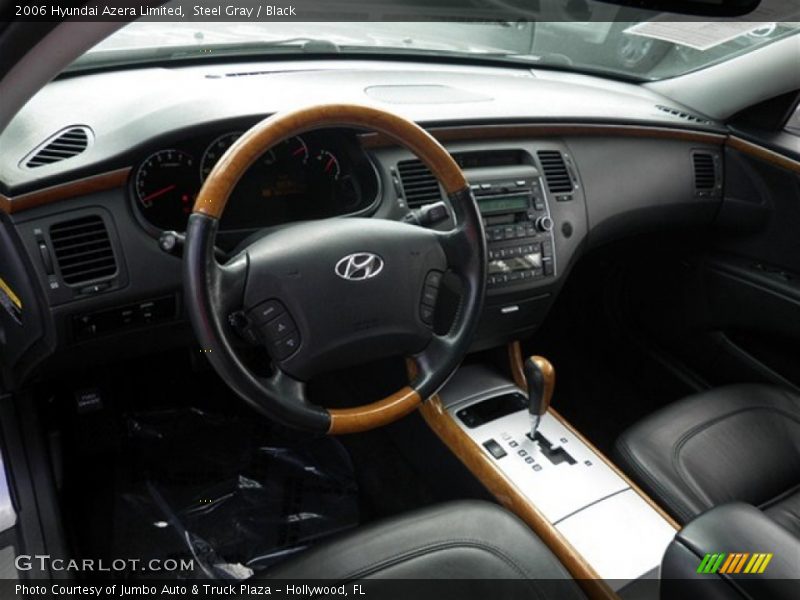 Steel Gray / Black 2006 Hyundai Azera Limited