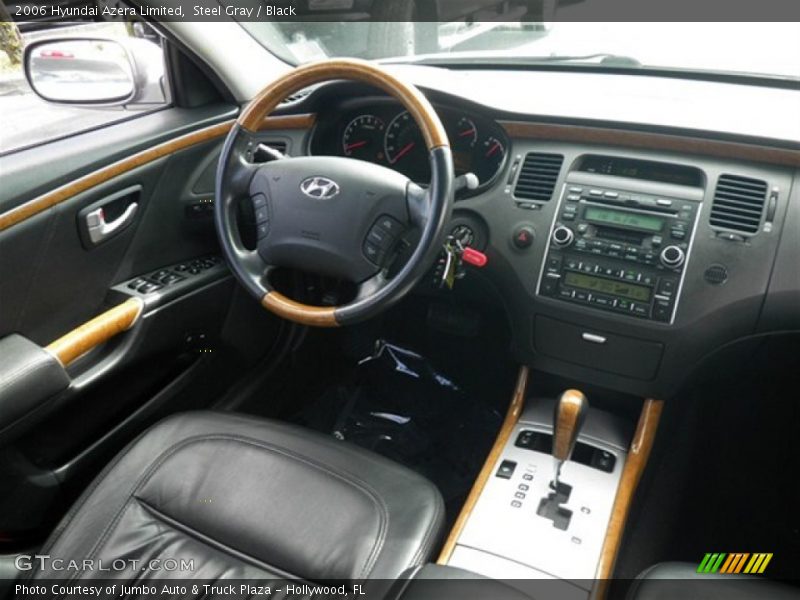 Steel Gray / Black 2006 Hyundai Azera Limited