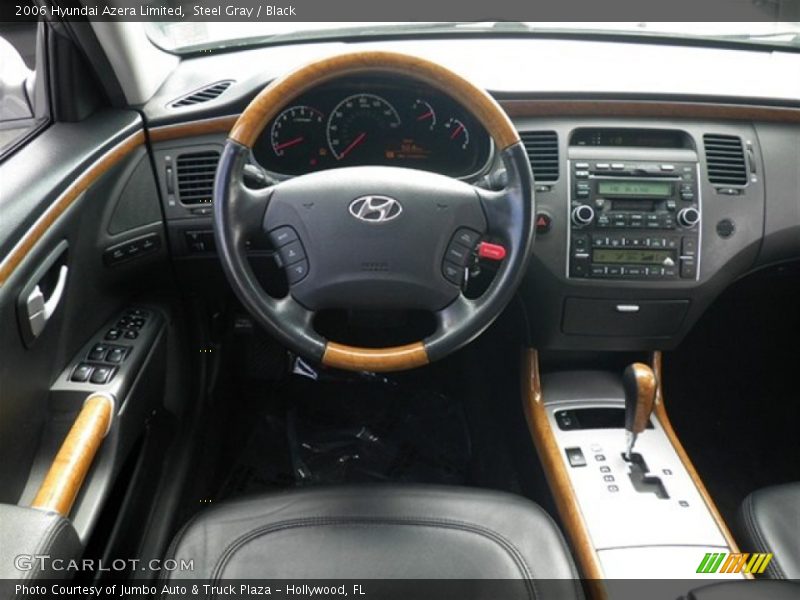Steel Gray / Black 2006 Hyundai Azera Limited