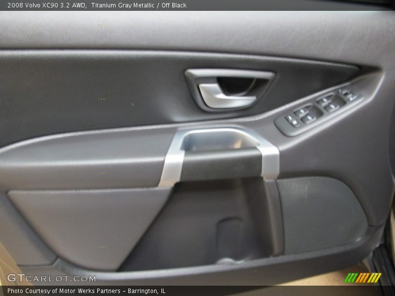 Titanium Gray Metallic / Off Black 2008 Volvo XC90 3.2 AWD